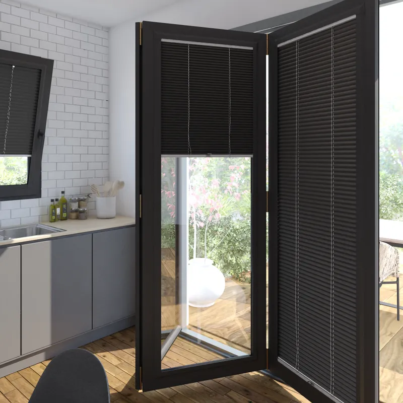 Soho Slate Pleated Perfect Fit