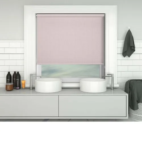 Ava Hint Of Pink Roller Blind
