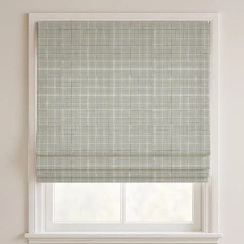 Roxanne Chartreuse Deluxe Roman Blinds