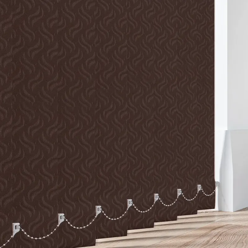 Dolphin Brown Vertical Blind