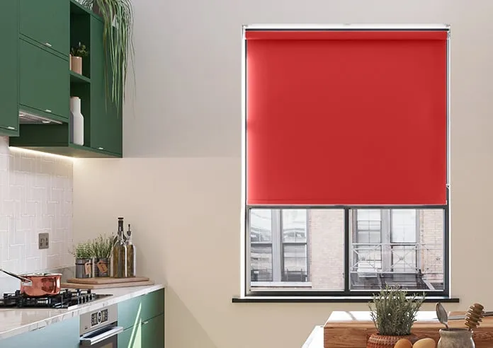 Trinity (Fr Blackout) Cardinal - Roller Blind