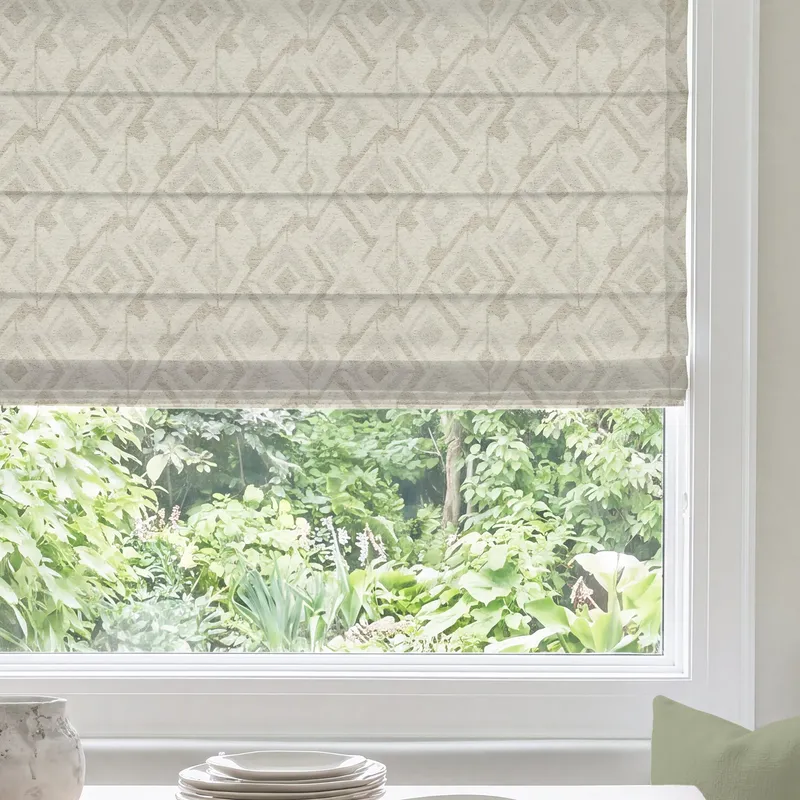 Ante Decor Premium Haze Woven Made To Measure Roman Blind Lino