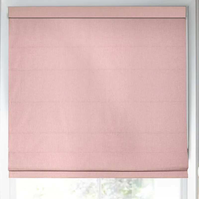 Laura Ashley Easton Made To Measure Roman Blind Blush