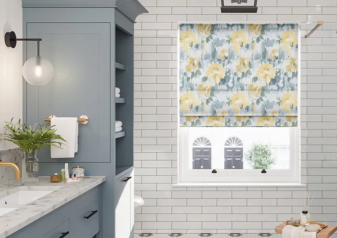 Nevada Lemon - Roman Blind