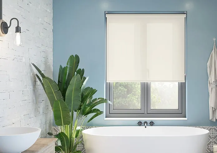 Vernazza (Fr) Milky White - Roller Blind