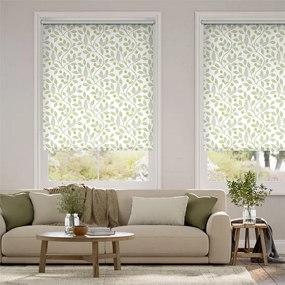 Damson Tree Sage Roller Blind