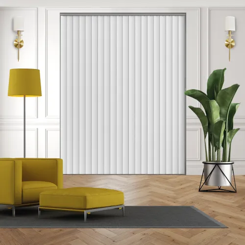 Nova Off White Rigid Pvc Vertical Blind