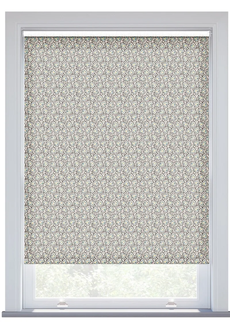 Jl X Sanderson Frisk Topaz Roller Blind