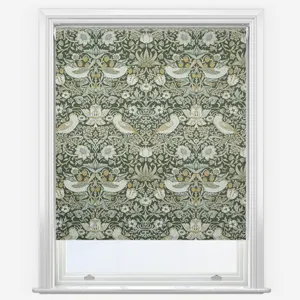 William Morris At Home Strawberry Thief Flint Roller Blind