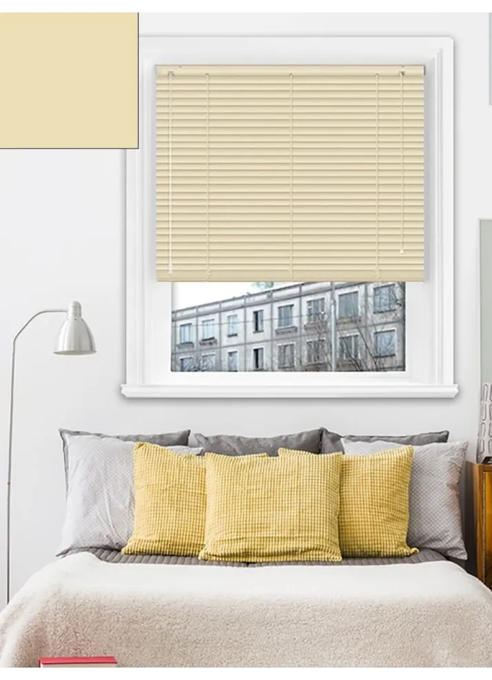 Matte Oatmeal 25mm Aluminium Venetian Blind