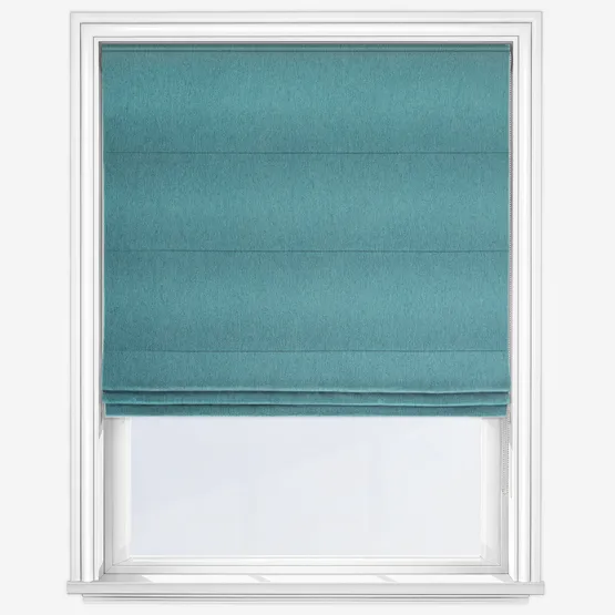 Torres Teal Roman Blind