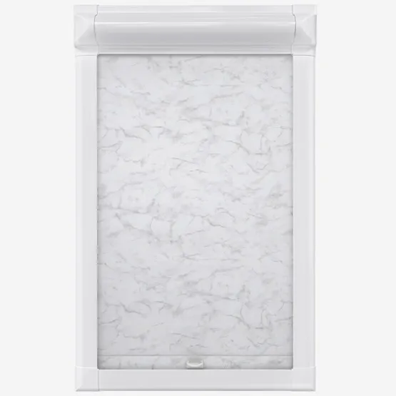 Marble Silver Perfect Fit Roller Blind
