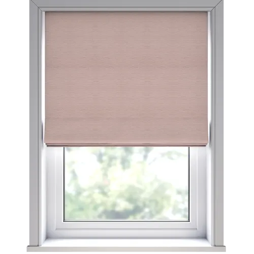 Lumi Rose Deluxe Roman Blinds