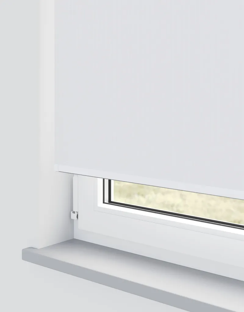 Corsica Grey Electrical Roller Blind