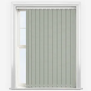 Supreme Blackout Mist Grey Vertical Blind