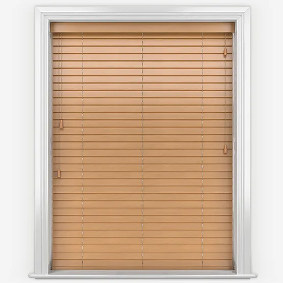Prime Timberlux Prime Light Oak Wooden Venetian Blinds