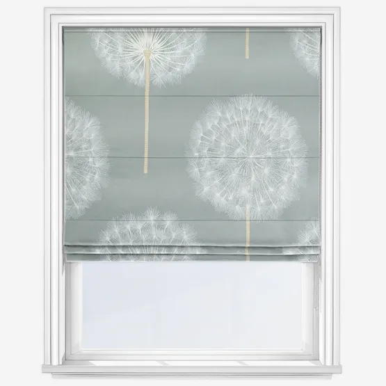 Harlequin Amity Slate And Gold Roman Blind