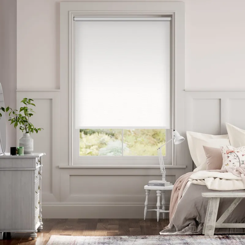 Turin Blackout Classic Ivory Roller Blind