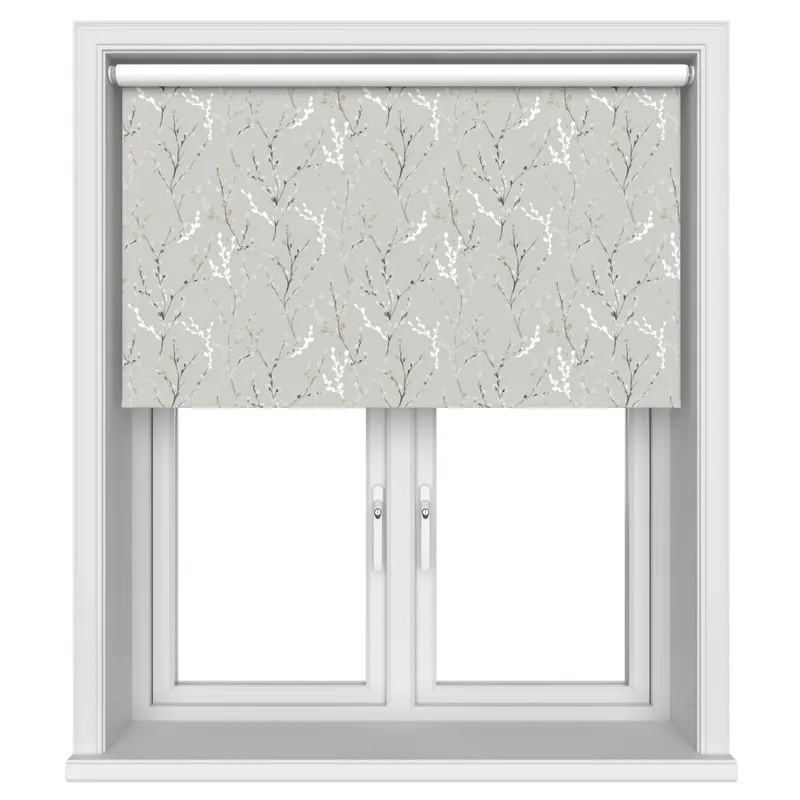 Twistfit Willow Birch White Blackout Motorised