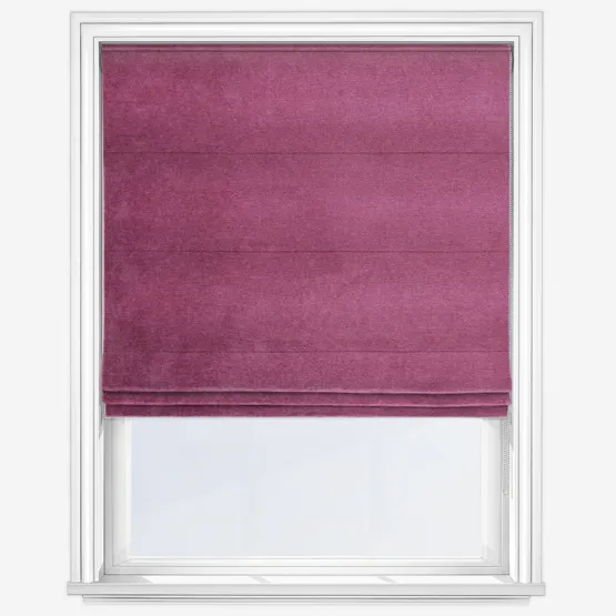 Memoir Fuchsia Roman Blind
