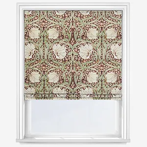 William Morris At Home Pimpernel Brick Roman Blind