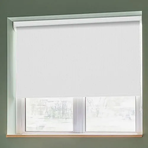 Corsica White Light Filtering Roller Blinds