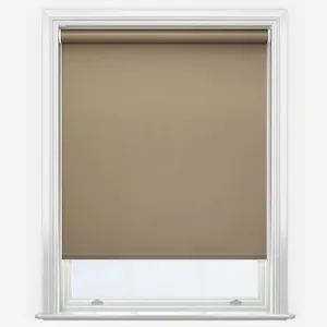 Carnival Blackout Praline Roller Blind