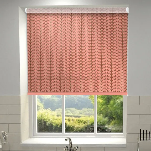 Orla Kiely Linear Stem Made To Measure Roller Blind Summer