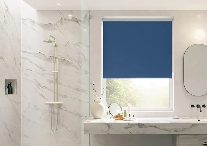 Rimini (Blackout) Blue - Roller Blind