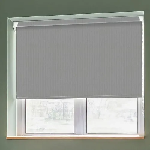 Banlight Duo Fr Ultimate Grey (Blackout) Grip Fit Roller Blinds
