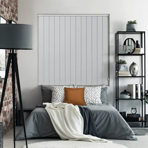 Bedtime Cloud Grey Vertical Blind