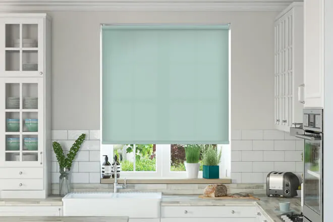 Chloe Duck Egg - Roller Blind