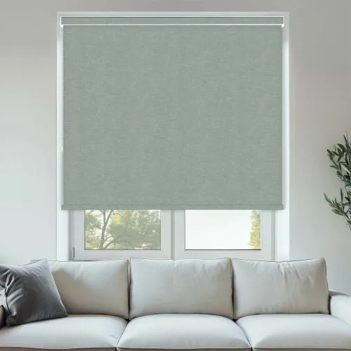 Alpine Duck Egg No Drill Roller Blinds - Shop Now