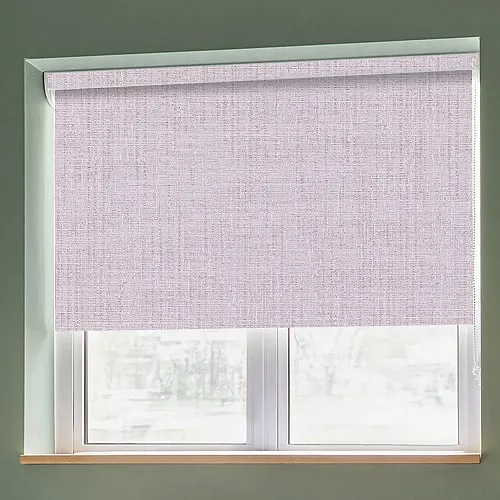 Perrie Raspberry Light Filtering Roller Blinds