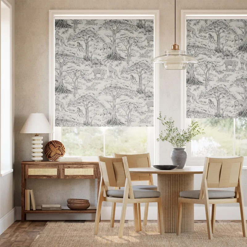 Kisumu Charcoal Roller Blind