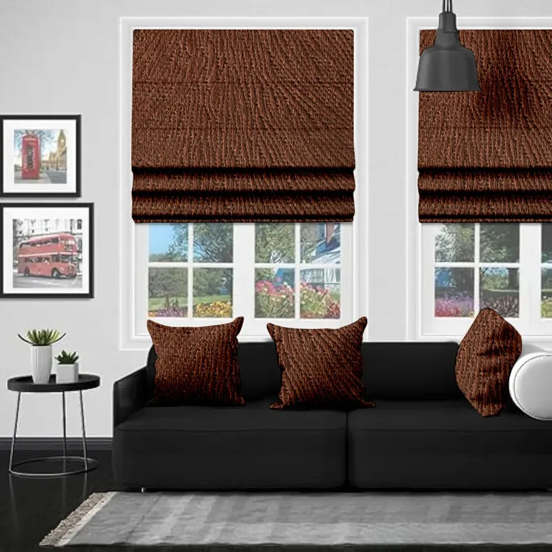 Eb Mersin Truffle Roman Blind