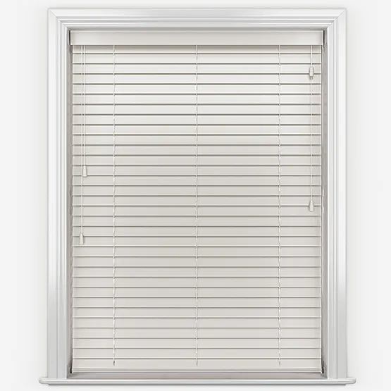 Impressions Cotton Cream Wooden Venetian Blind