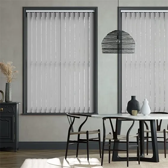 Valencia Stone Grey Vertical Blind