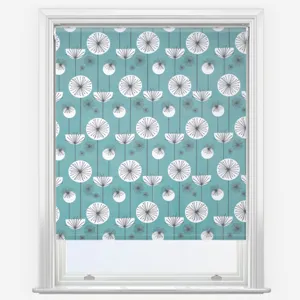 Sonova Studio Nordic Pods Teal Roller Blind
