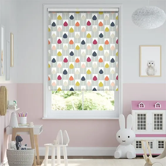 Sula Stem Berry Crush Roller Blind