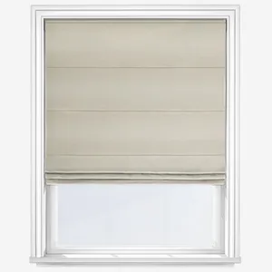 Pure Recycled Natural Linen Roman Blind