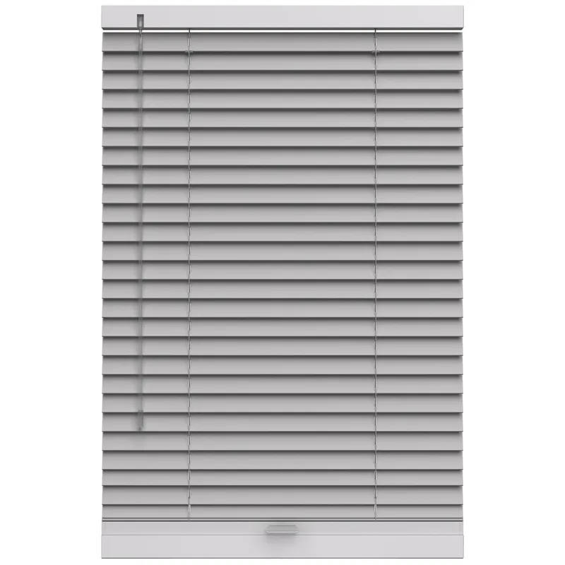 Quickstick Tradechoice Grey Real Wood Blinds Uk