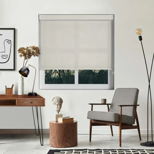 Cameron Sand Pelmet Roller Blind