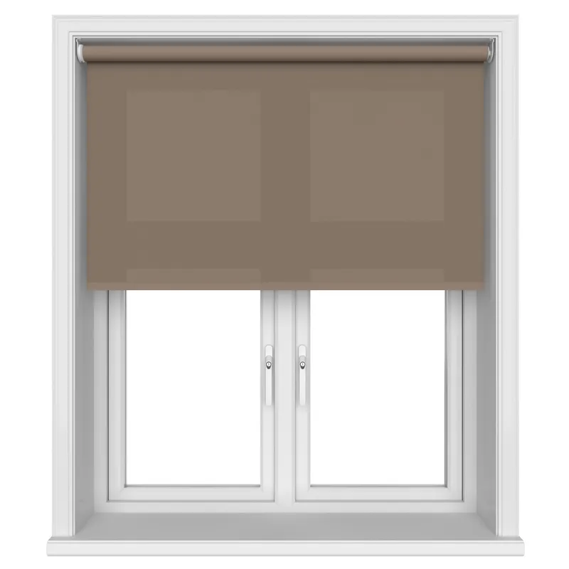 Dover Cocoa Beige Motorised Roller Blind