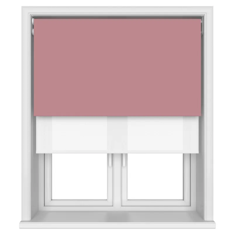 Bella Arcadia Motorised Double Roller Blind Blind Uk