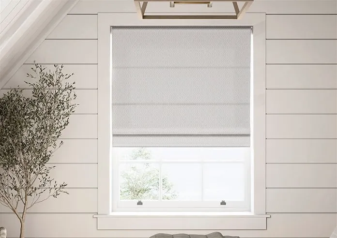 Skyscraper Putty - Roman Blind