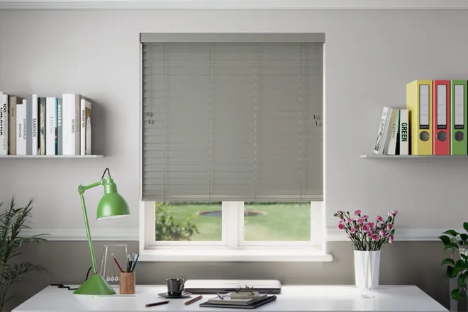 Nova Scotia Grey - Wooden Blind