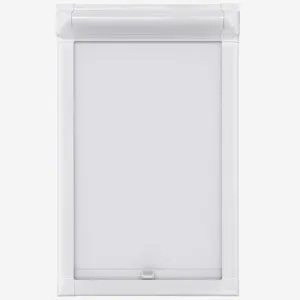 Deluxe Plain White Perfect Fit Roller Blind