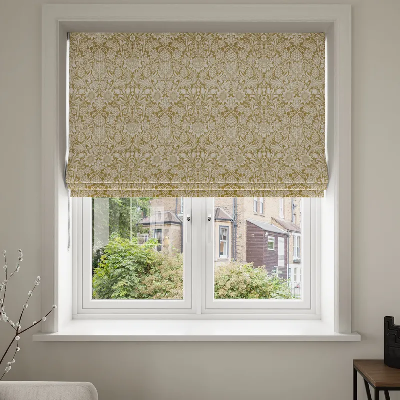 William Morris At Home Sunflower Ochre Blinds Uk