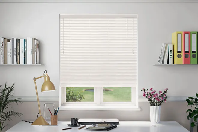 Millennium Ivory Gloss - 50mm Aluminium Venetian Blinds